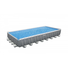 Бассейн каркасный прямоугольный BESTWAY Power Steel Frame 956 x 488 x 132 см