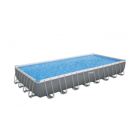 Басейн каркасний прямокутний BESTWAY Power Steel Frame 956 x 488 x 132 см