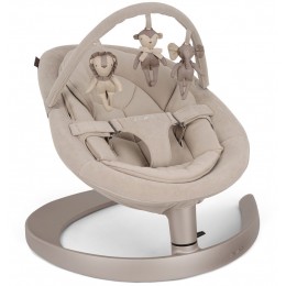 Шезлонг - гойдалка Nuna Leaf Grow з ігровою дугою