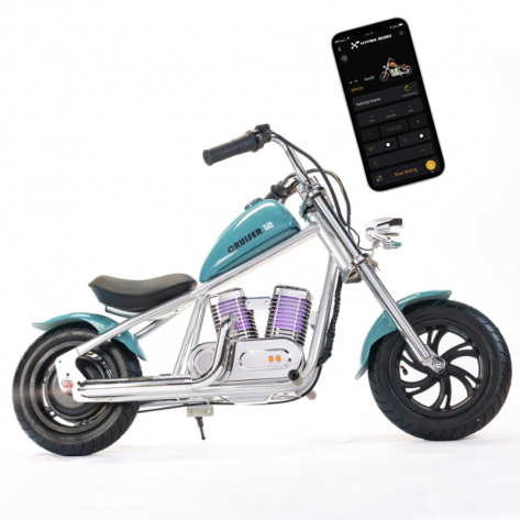 Электрический мотоцикл Hyper Gogo Cruiser 12 Plus с приложением