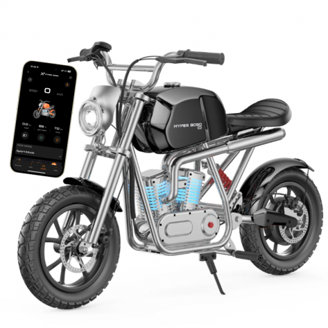 Электрический мотоцикл Hyper Gogo S9 Plus с приложением