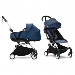 Коляска 2 в 1 Stokke YOYO³ newborn shell шасси White Коляска 2 в 1 Stokke YOYO³ newborn shell шасси White