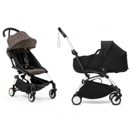 Візок 2 в 1 Stokke YOYO³ newborn shell шасі White Візок 2 в 1 Stokke YOYO³ newborn shell шасі White