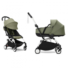 Коляска 2 в 1 Stokke YOYO³ newborn shell шасси White Коляска 2 в 1 Stokke YOYO³ newborn shell шасси White